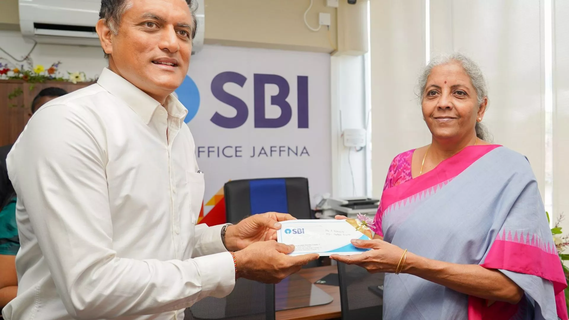 Finance Minister inaugurates SBI's 2nd branch in Sri Lanka