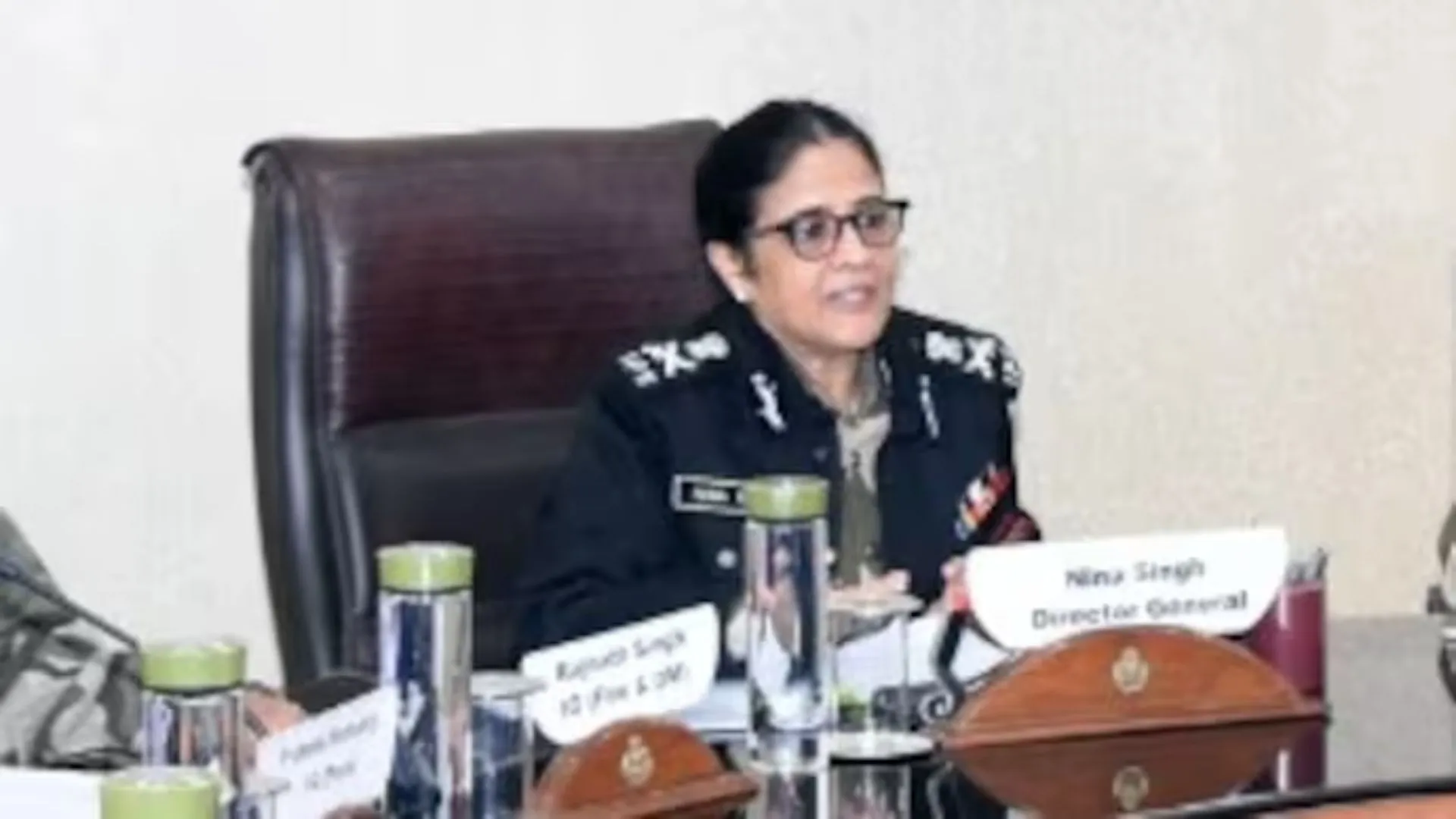 Nina Singh becomes first woman to be appointed as Director General of CISF