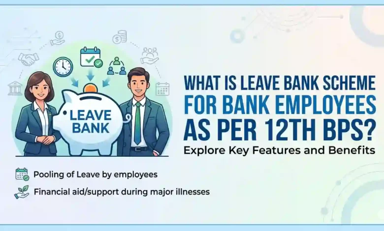 What is Leave Bank Scheme for Bank Employees as per 12th BPS?