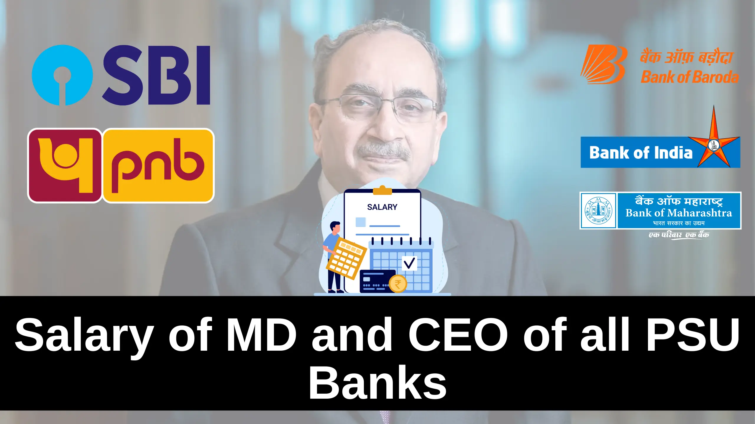 Salary of MD and CEO of all PSU Banks in 2024, Check Here