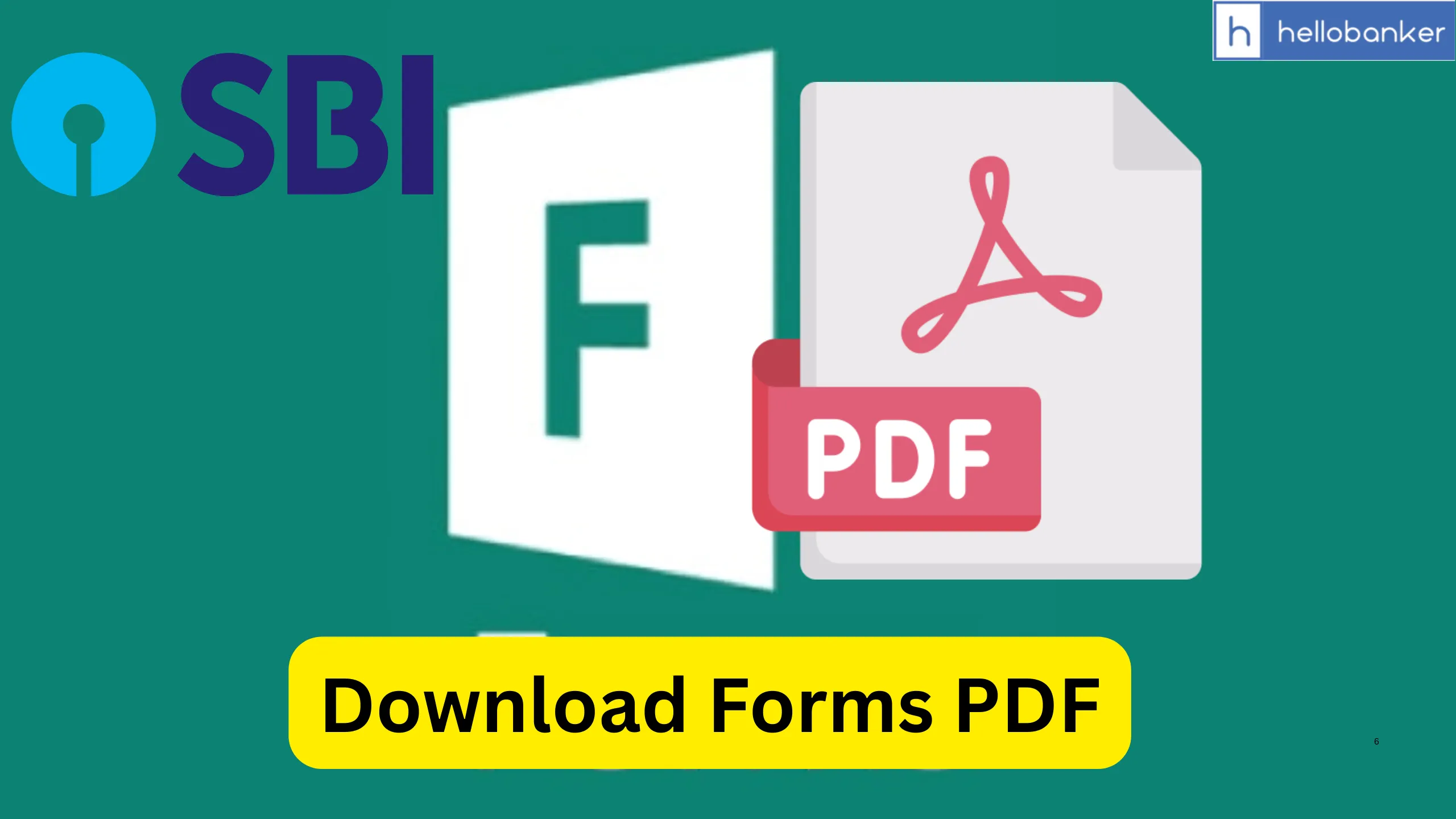 State Bank of India (SBI) Forms Download PDF