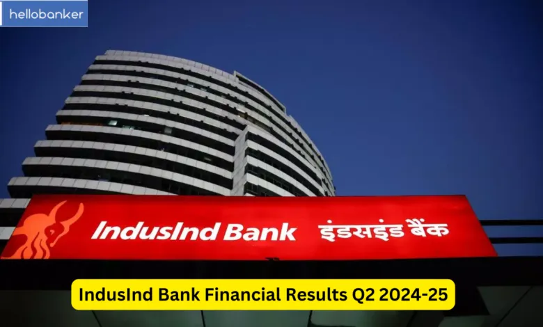 IndusInd Bank Financial Results Q2 2024-25 Download PDF