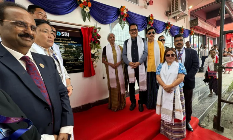 FM Sitharaman inaugurates new SBI RBO in Arunachal Pradesh just 90 km away from Myanmar