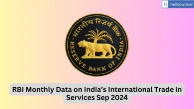 RBI Monthly Data on India’s International Trade in Services Sep 2024