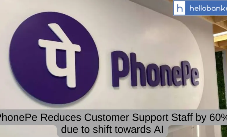 PhonePe Reduces Customer Support Staff by 60% due to shift towards AI