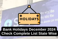 Bank Holidays December 2024, Check Complete List State Wise