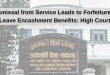 Dismissal from Service Leads to Forfeiture of Leave Encashment Benefits: High Court