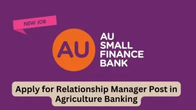 AU Bank new job: Apply for Relationship Manager Post in Agriculture Banking