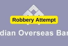 Robbery Attempt in Indian Overseas Bank in Chennai