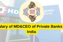 Salary of MD&CEO of Private Banks in India in 2024