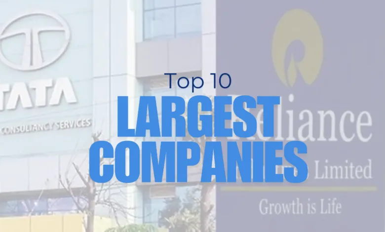 Top 10 Largest Companies by Market Cap in India