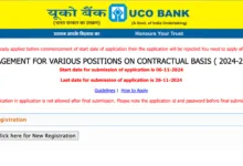 UCO Bank Vacancy 2024 Released for Various Specialist Posts