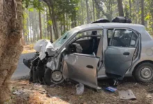 Axis Bank Officer Dies in Car Accident Near Silfili, Two Others Injured