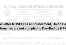 Even after MD&CEO's announcement, Union Bank Branches are not completing Day-End by 6 PM