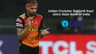 Indian Cricketer Siddarth Kaul Joins State Bank of India