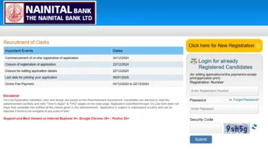 Nainital Bank Clerk Recruitment 2024, Download Vacancy Notification PDF