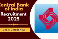 Central Bank of India Recruitment 2025: Apply Now for Various Posts