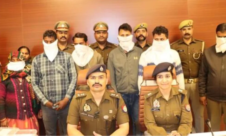 Six Arrested in Sambhal District for Involvement in Fake Insurance Claims