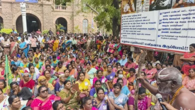 Tamil Nadu Government Employees Protest Over Old Pension Scheme, Take Mass Casual Leave