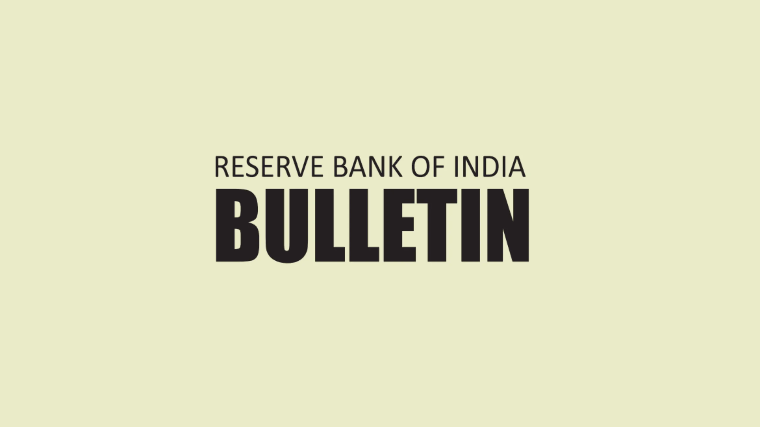 RBI Bulletin February 2025 Released, Download PDF