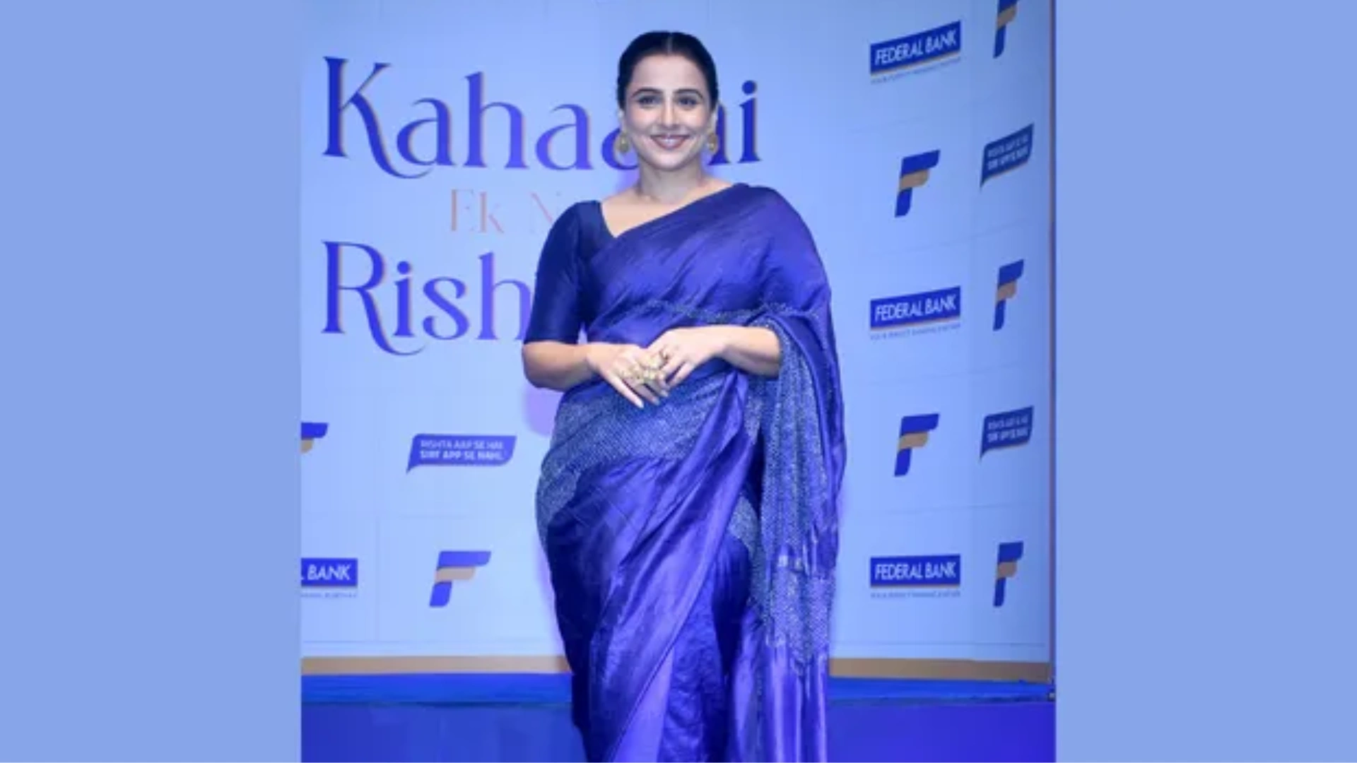 Federal Bank Appoints Vidya Balan as Its First Brand Ambassador