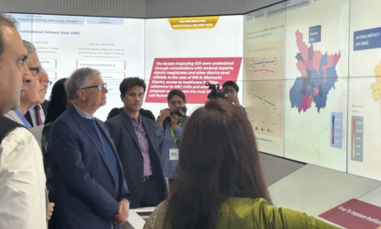 Bill Gates Visits NITI Aayog’s AI-Enabled Viksit Bharat Strategy Room