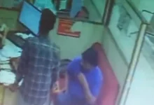 Man Steals Mobile Phones from PNB Bank in Alwar, Caught on CCTV