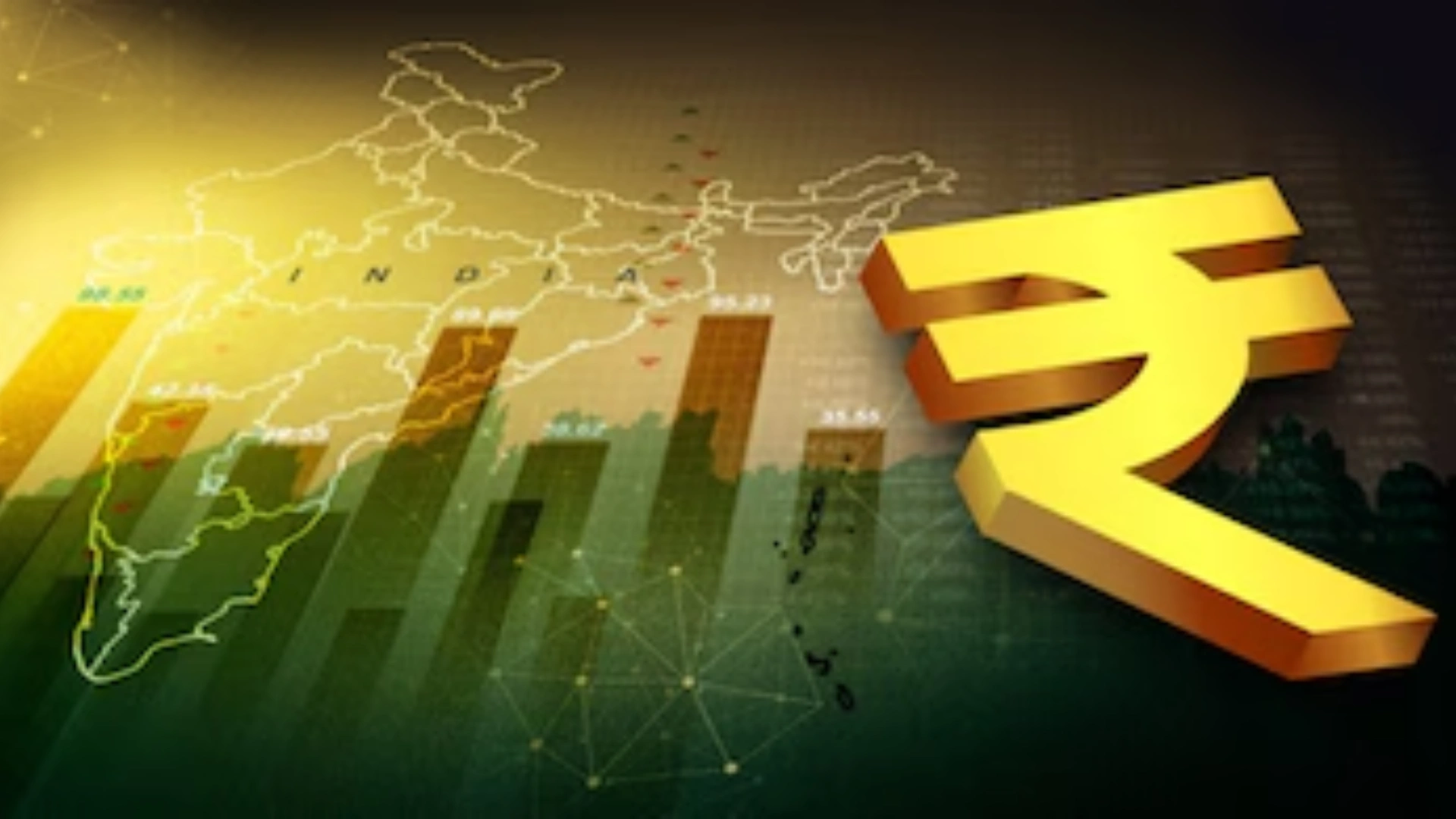 Indian Rupee Strengthens Against US Dollar on Positive Foreign Investments and Falling Oil Prices