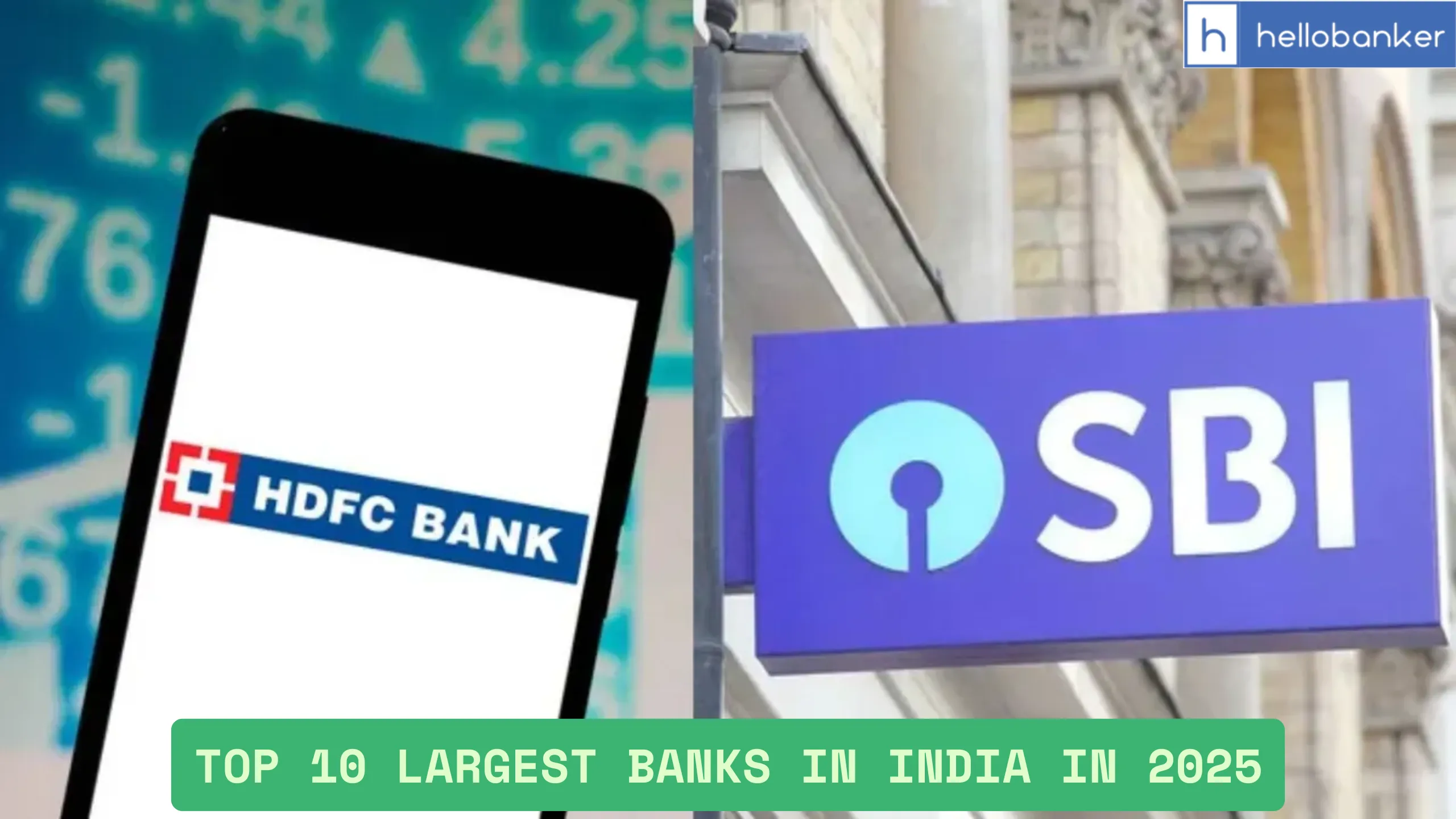 Top 10 largest banks in India in 2025