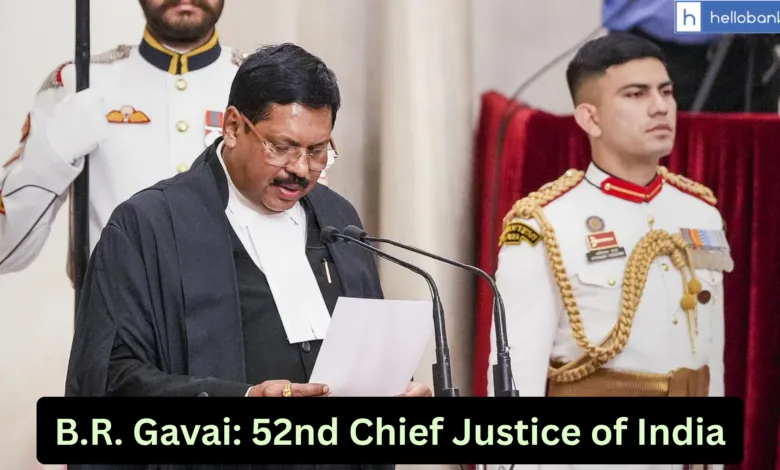 B.R. Gavai sworn in as 52nd Chief Justice of India, Know All About Him