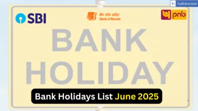 Bank Holidays List June 2025, Check Complete List State Wise