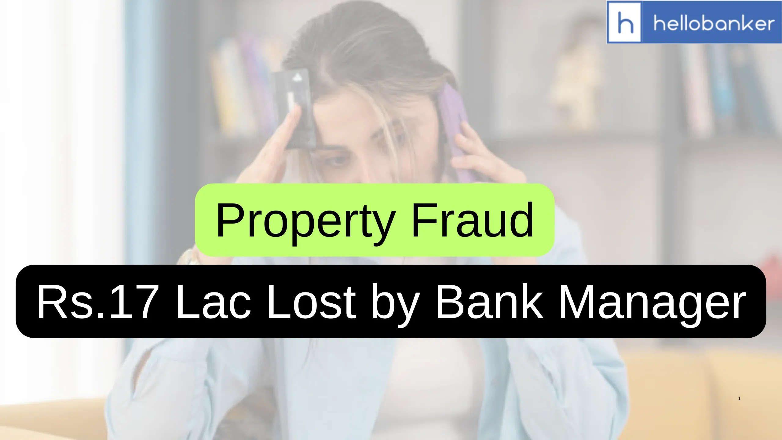 Canara Bank Manager cheated by Property Dealer, Lost Rs.17 Lacs in Lucknow