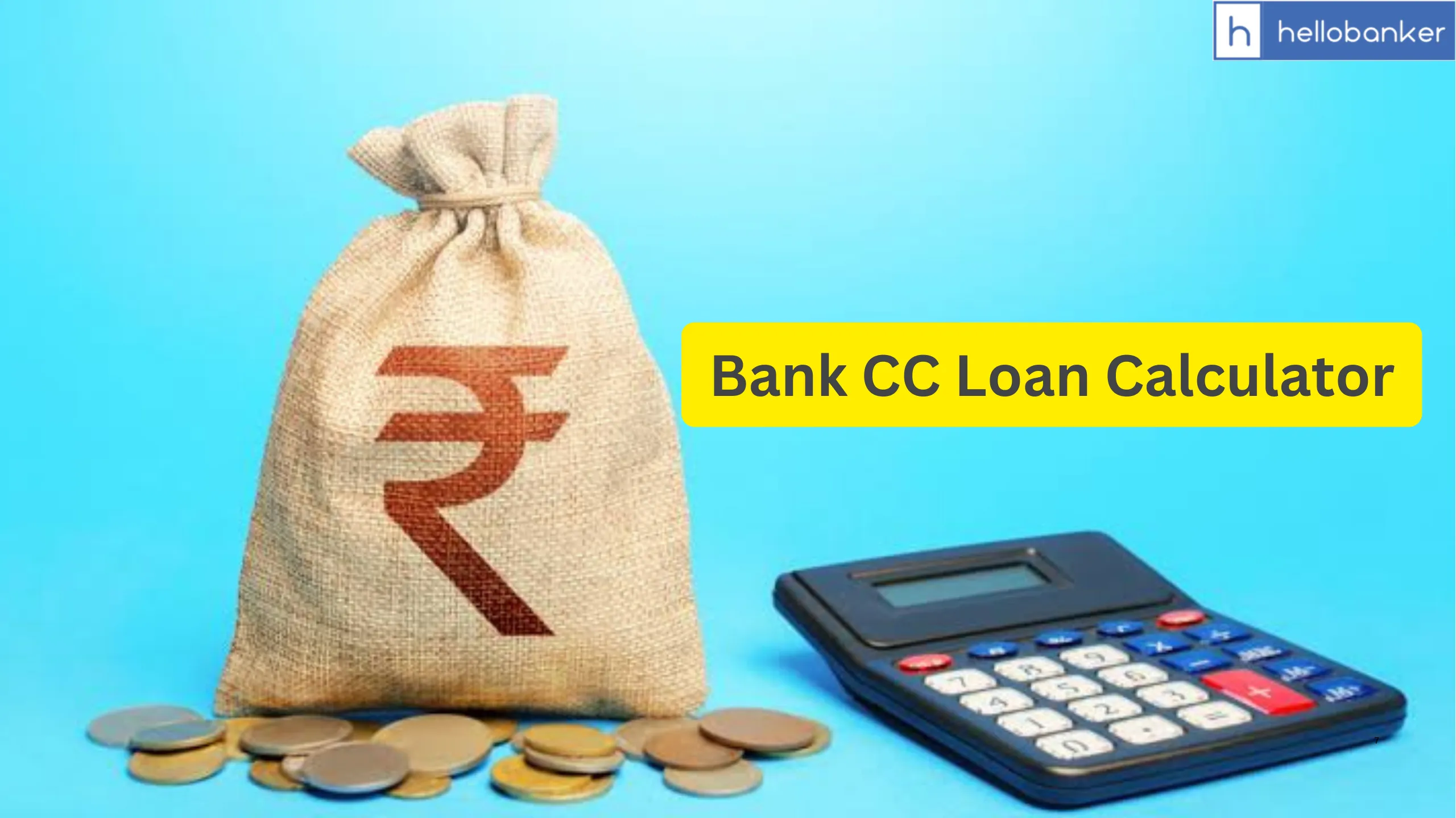 Cash Credit (CC) Loan Calculator: Bank CC Limit Interest Calculator