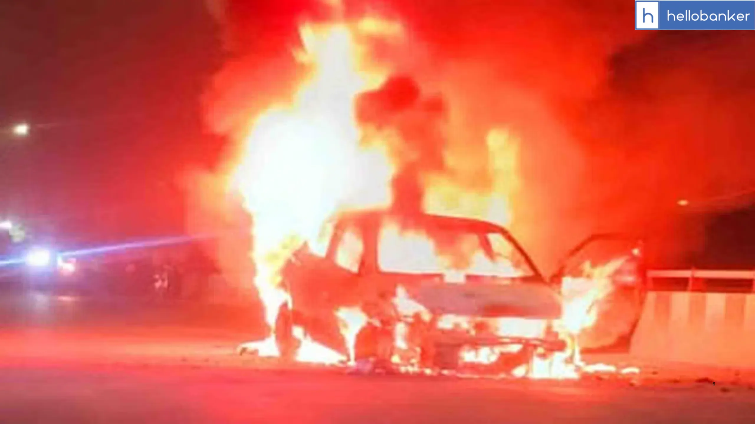 Bank manager burnt alive in car in Bhiwani while going to Jaipur