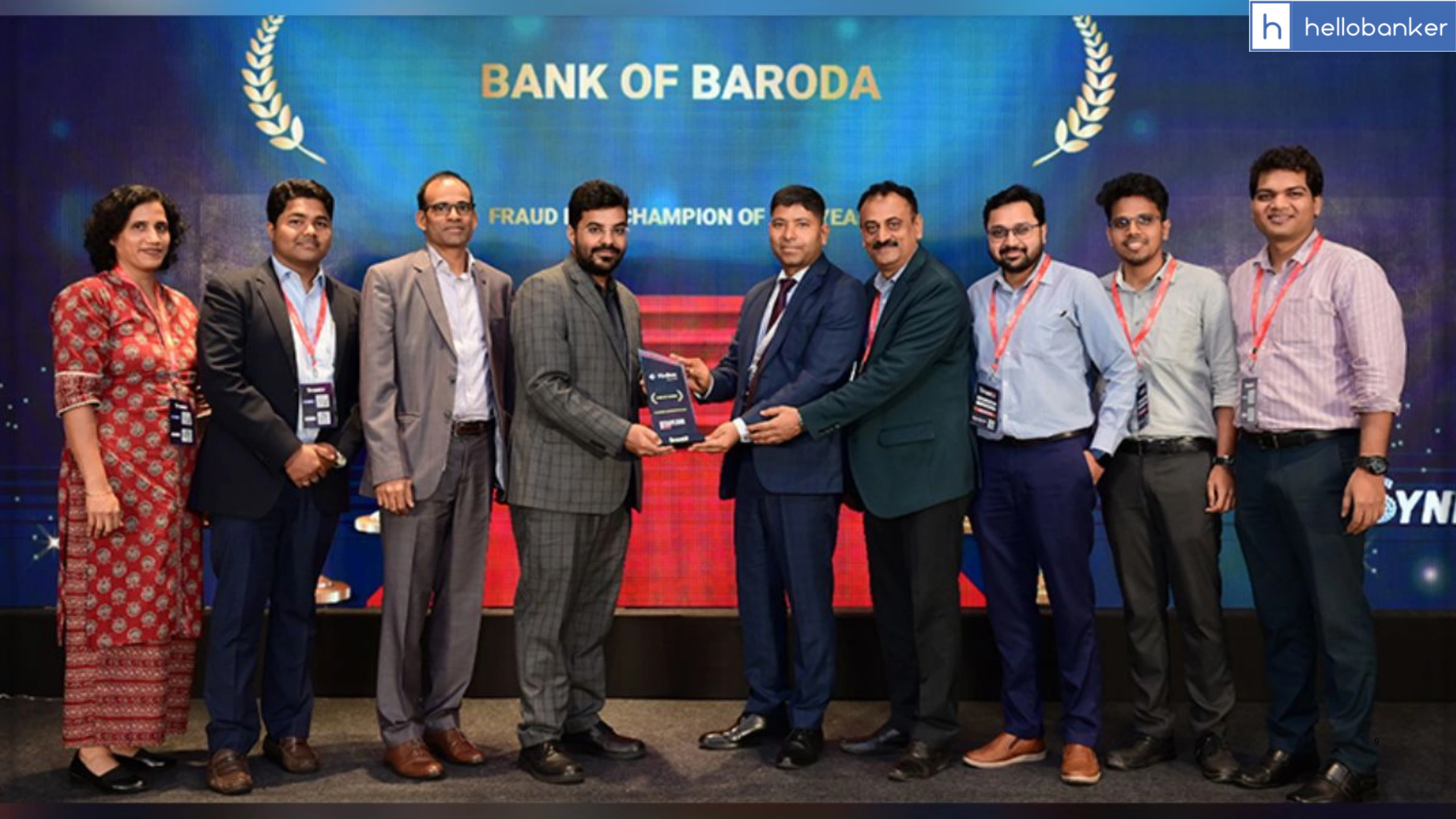 Bank of Baroda Wins Four Awards for Excellence in Fraud Risk Management