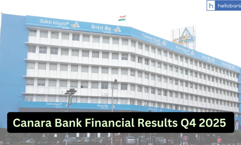 Canara Bank Financial Results Q4 2025 Released, Net Profit Rs.5002.66 Crore