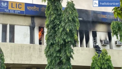 Massive Fire Breaks Out at LIC Building in Patna Early Sunday Morning