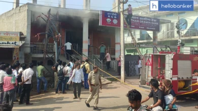 Fire Breaks Out at Rajasthan Gramin Bank in Bhusavar, Property Damaged