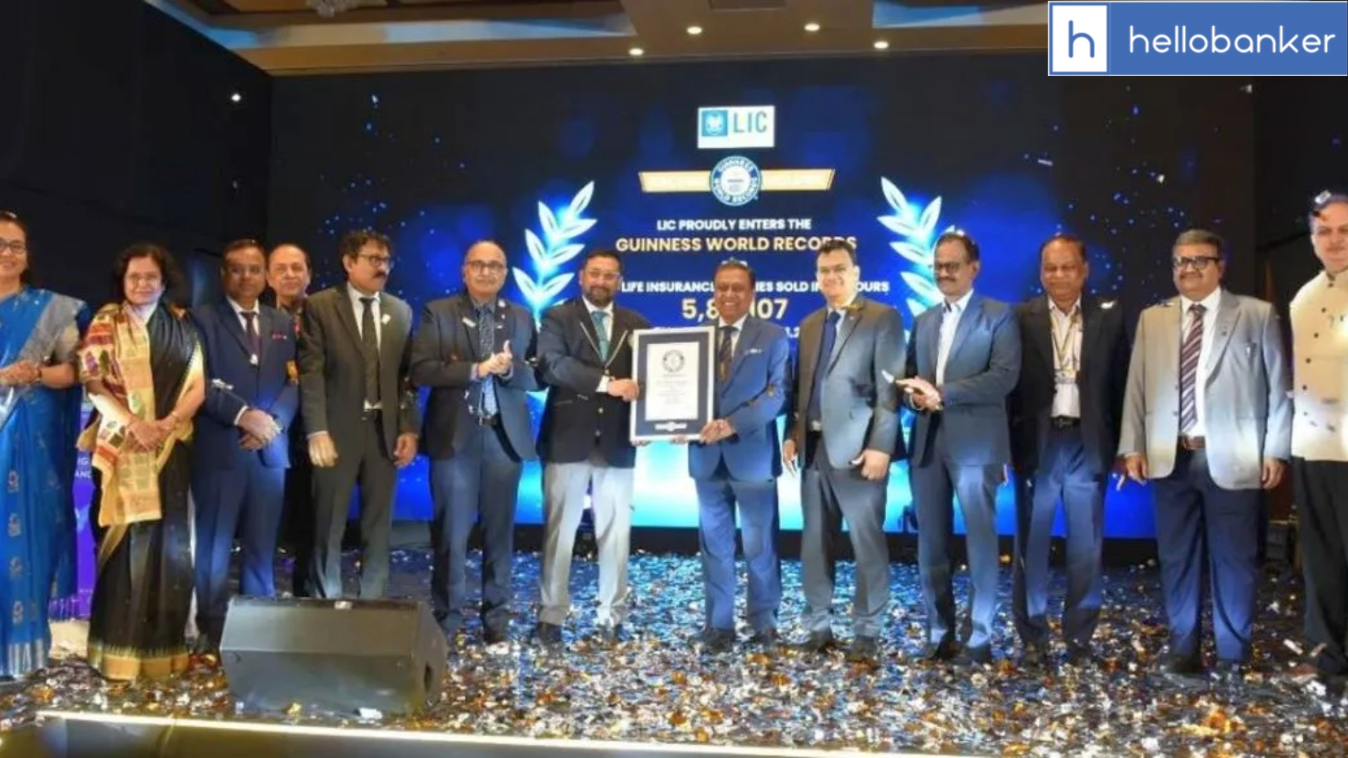 LIC Sets Guinness World Record by Selling Over 5.88 Lakh Life Insurance Policies in a Day