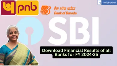 Download Financial Results of all Banks for FY 2024-25
