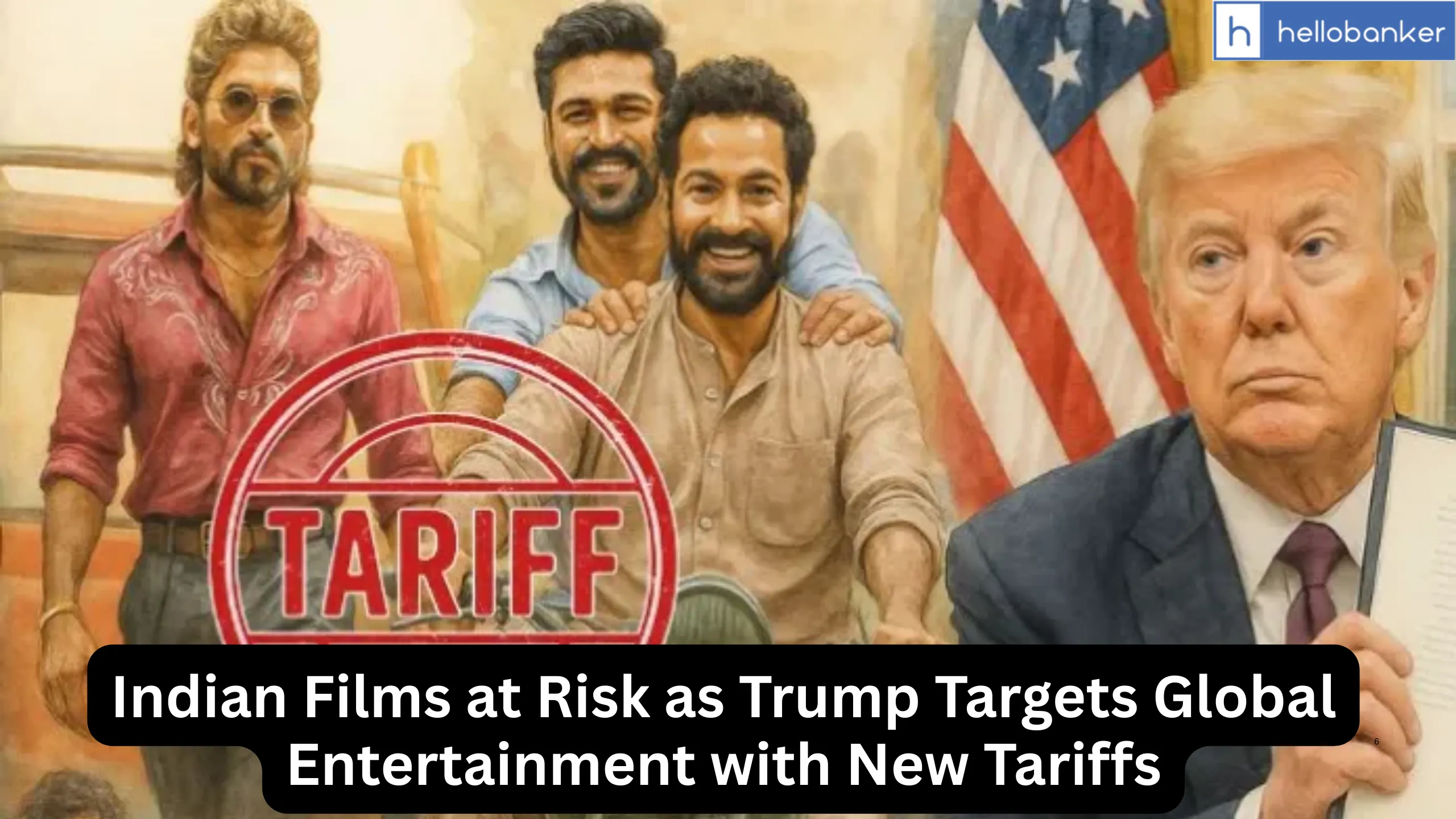 Indian Films at Risk as Trump Targets Global Entertainment with New Tariffs