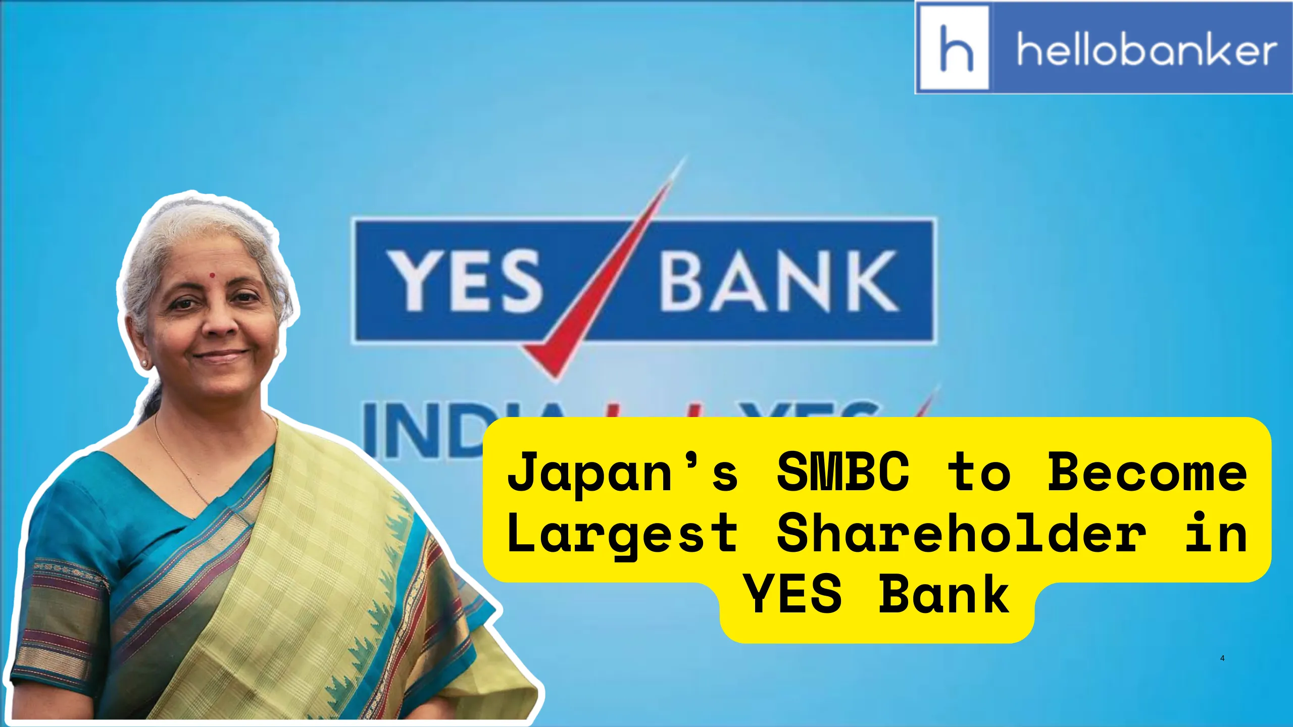 Japan’s SMBC to Become Largest Shareholder in YES Bank, Wants to purchase 51% Stake