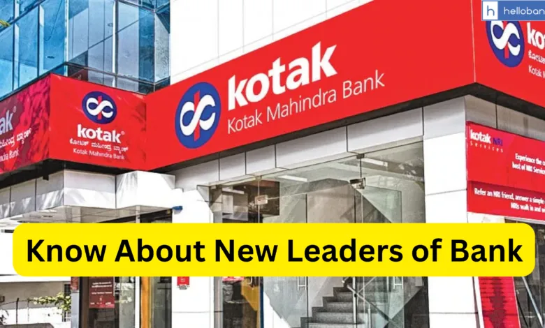Kotak Mahindra Bank Announces Changes in Senior Leadership