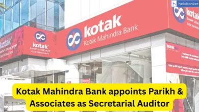 Kotak Mahindra Bank appoints Parikh & Associates as Secretarial Auditor