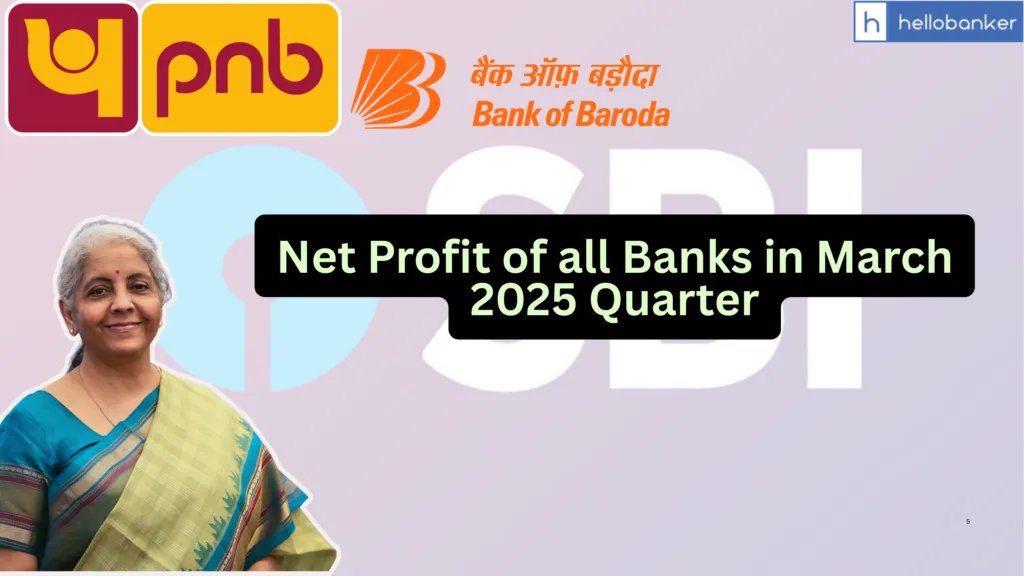 Net Profit of all Banks in March 2025 Quarter
