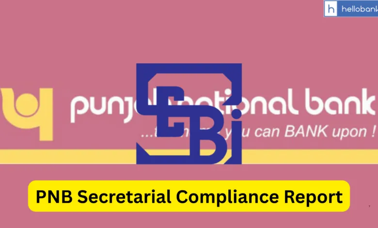 PNB Secretarial Compliance Report Released, Download PDF