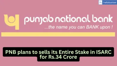 PNB plans to sells its Entire Stake in ISARC for Rs.34 Crore