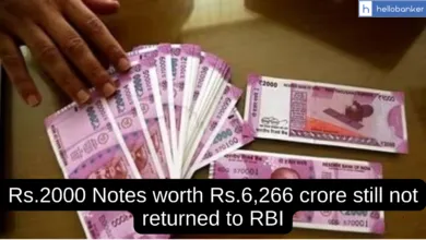 Rs.2000 Notes worth Rs.6,266 crore still not returned to RBI, Are notes still Valid?