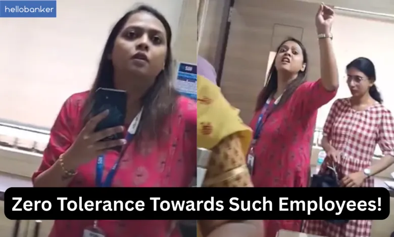 Zero Tolerance Towards Such Employees! SBI issues statement against Female Staff for Refusing to Speak Kannada