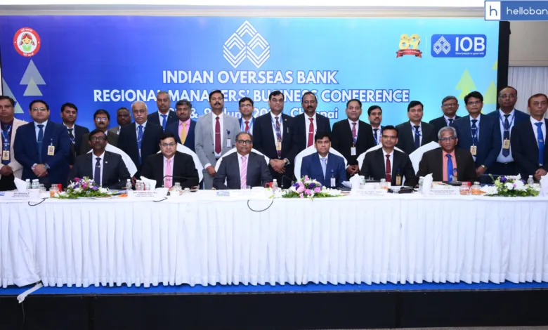 Indian Overseas Bank Hosts Regional Managers’ Business Conference